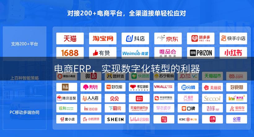 电商ERP，实现数字化转型的利器