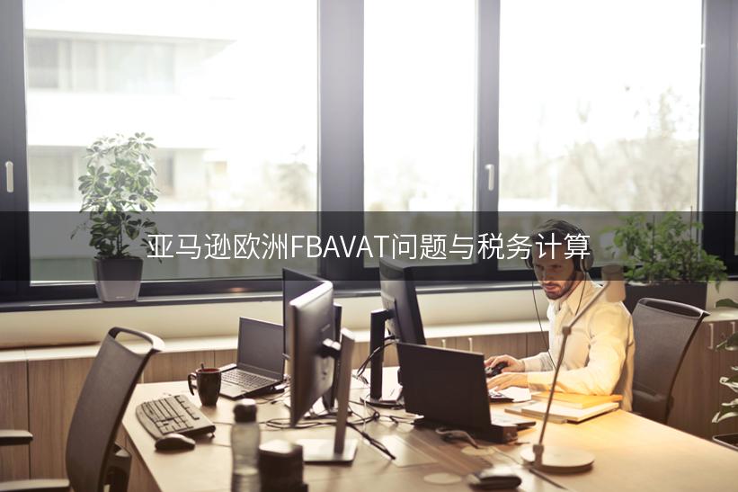 亚马逊欧洲FBAVAT问题与税务计算