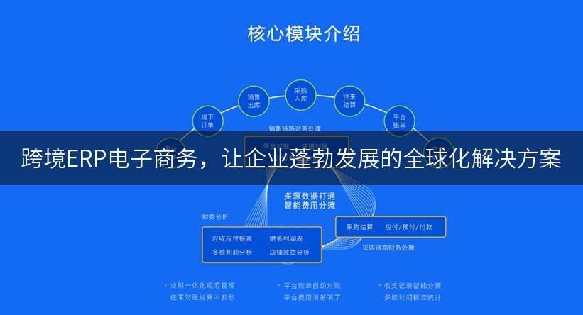 跨境ERP电子商务，让企业蓬勃发展的全球化解决方案