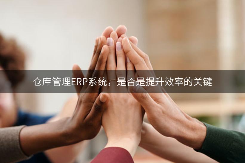 仓库管理ERP系统，是否是提升效率的关键