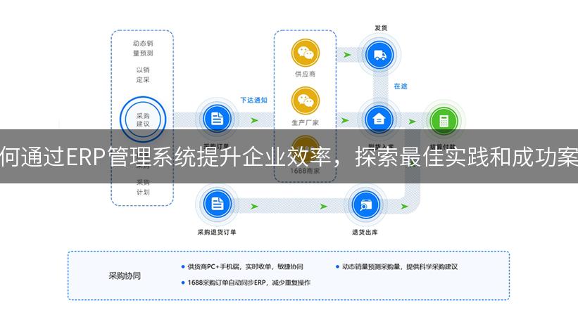 如何通过ERP管理系统提升企业效率，探索最佳实践和成功案例