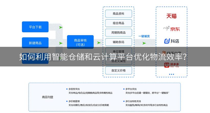 如何利用智能仓储和云计算平台优化物流效率？