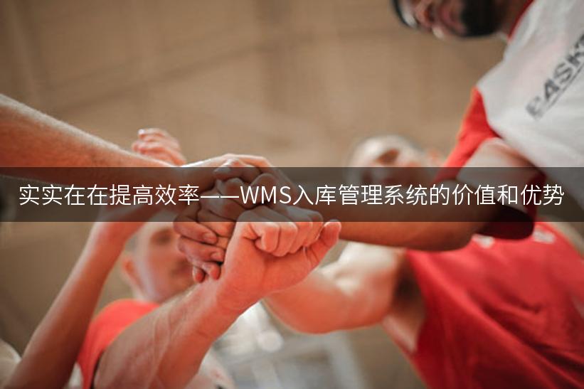 实实在在提高效率——WMS入库管理系统的价值和优势