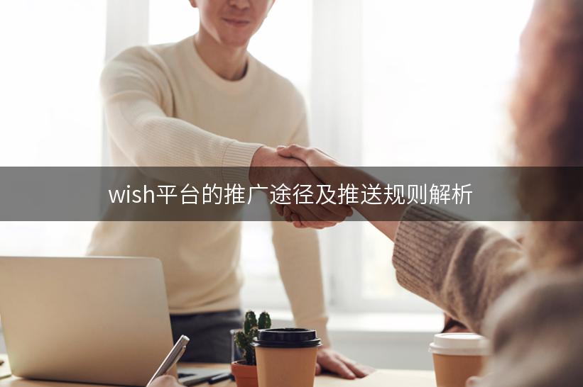 wish平台的推广途径及推送规则解析