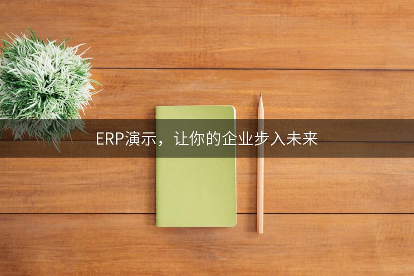 ERP演示，让你的企业步入未来