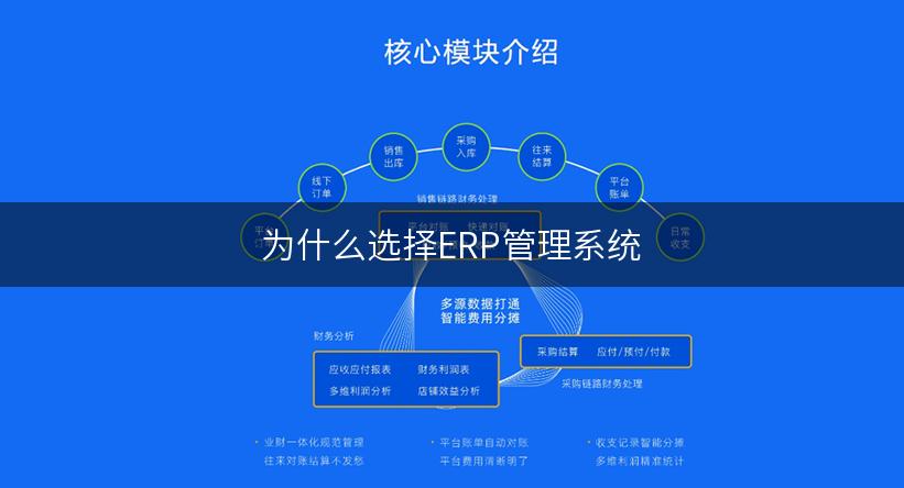 为什么选择ERP管理系统