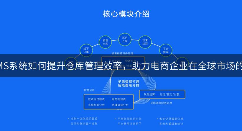 了解WMS系统如何提升仓库管理效率，助力电商企业在全球市场的竞争力