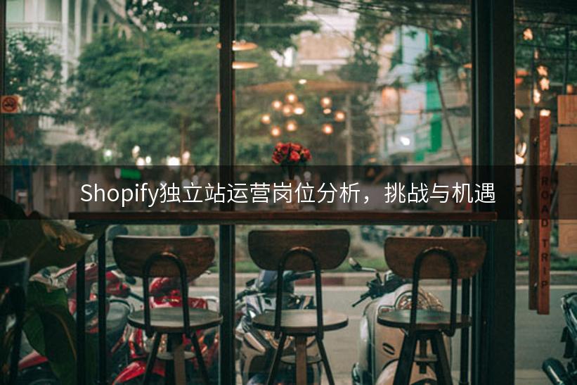 Shopify独立站运营岗位分析，挑战与机遇