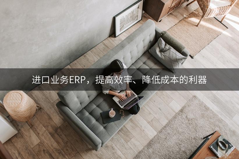 进口业务ERP，提高效率、降低成本的利器